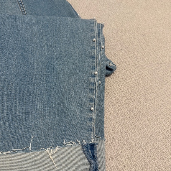 Ann Taylor LOFT Plus Jeans with Pearls! - Picture 2 of 4